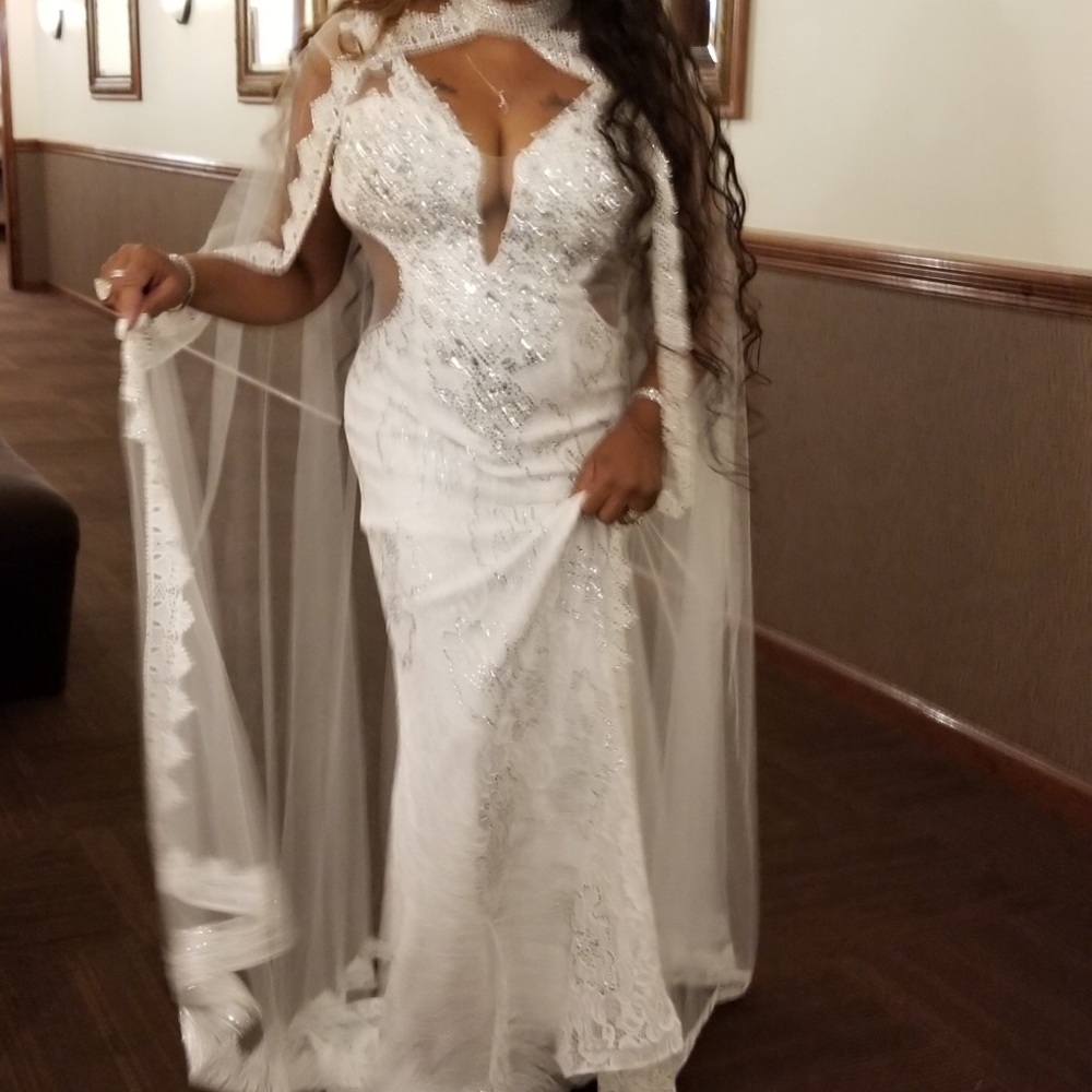 Wedding dress evening gown